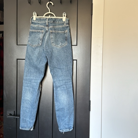 🎉 Zara Light Wash High Rise Ripped Skinny Jeans - Picture 6 of 9